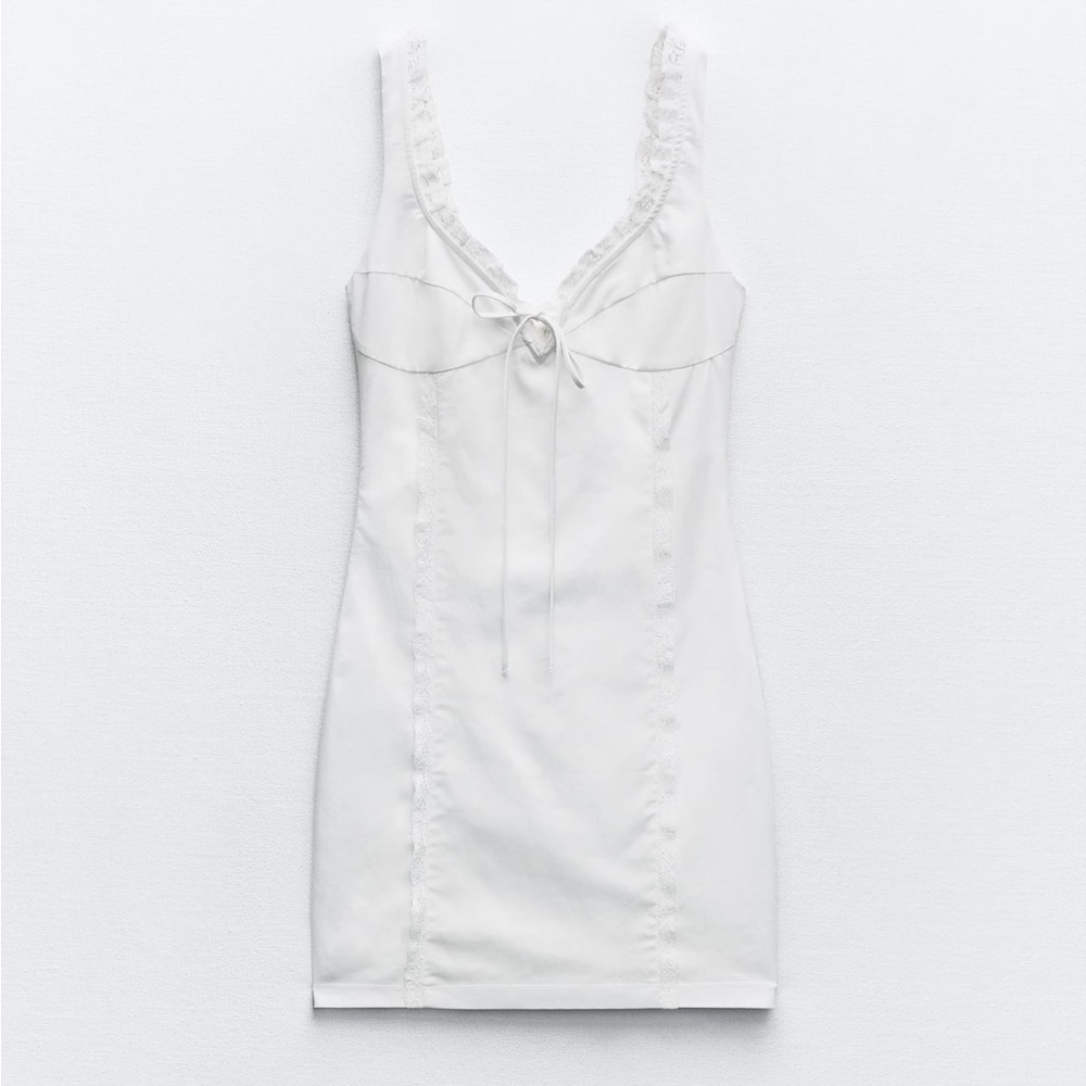 NWT Zara Mini White Dress
